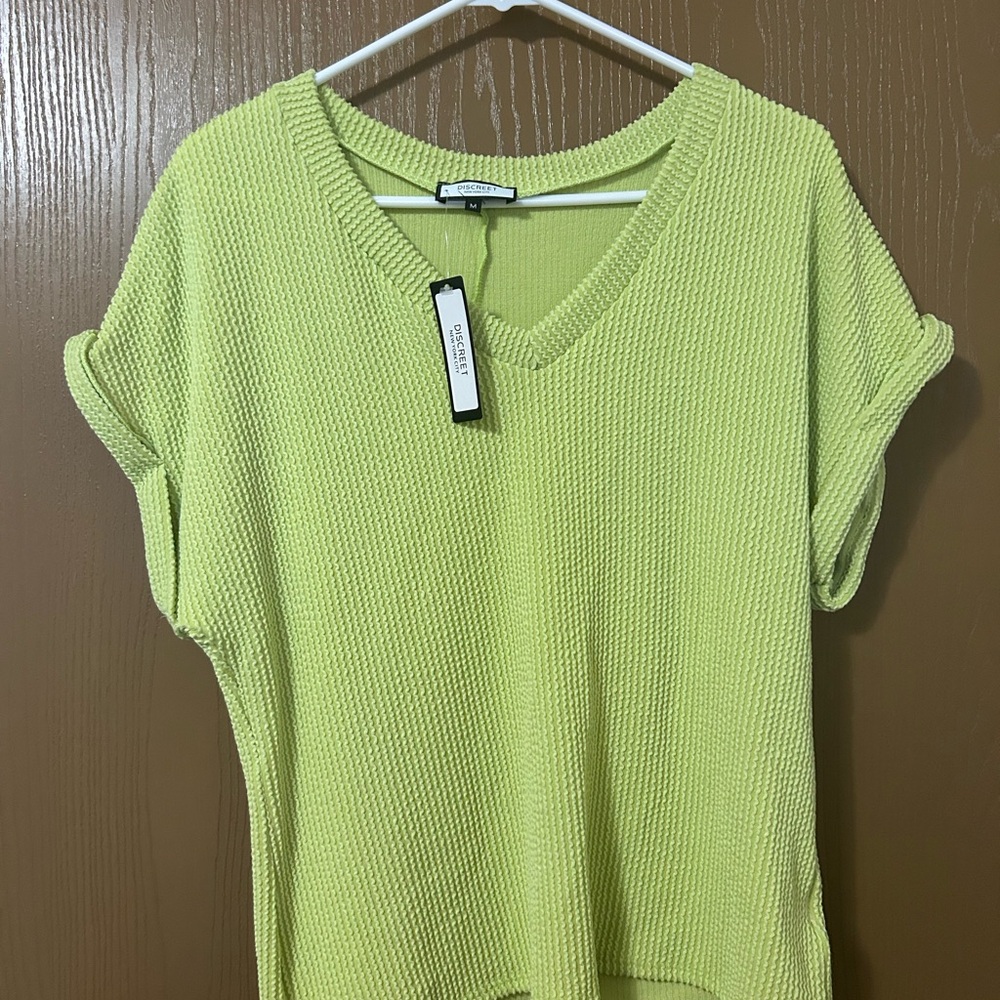 Women's Lime Green Blouse